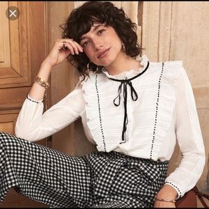 Sezane Valentine blouse size 38/6